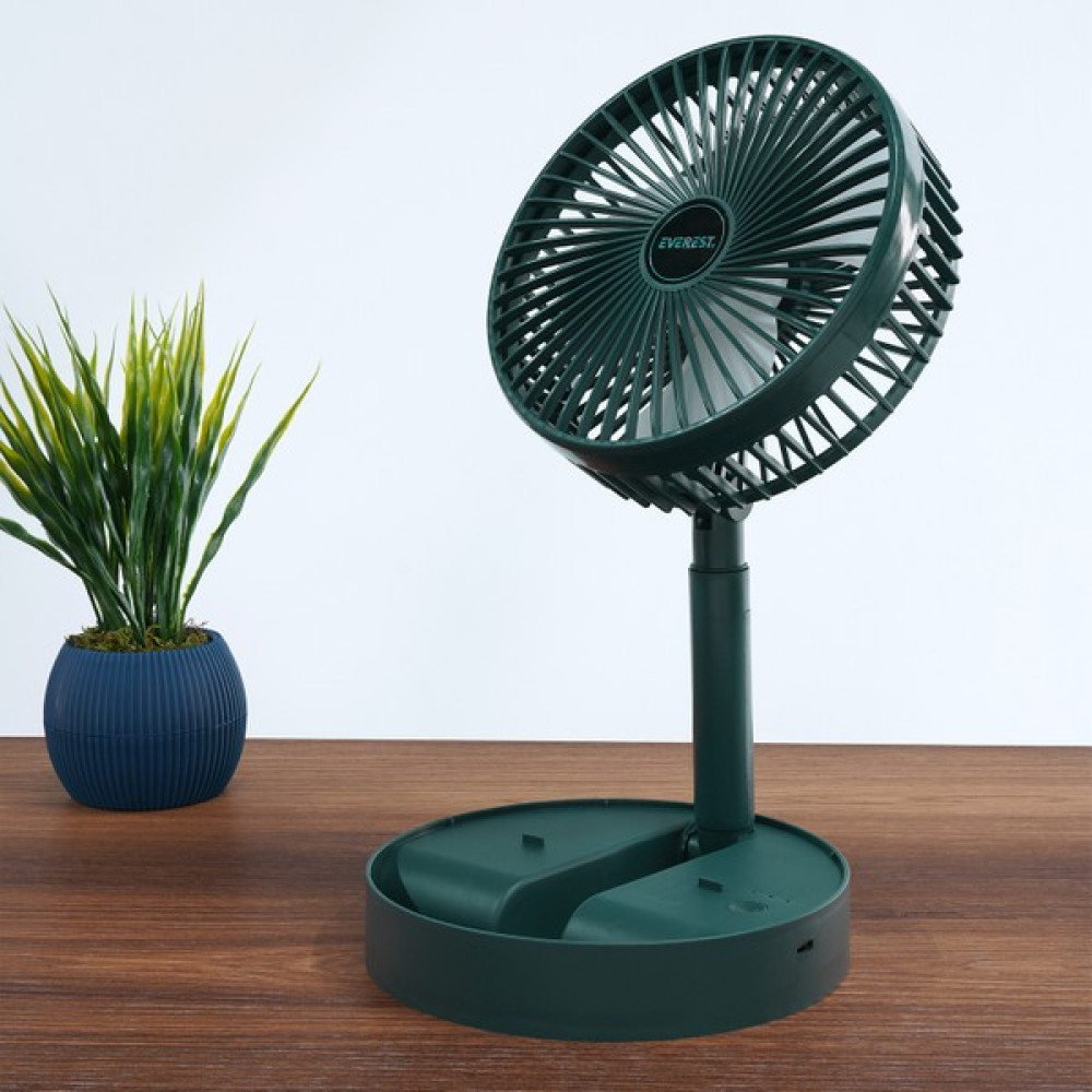 Everest EFN-605 Masaüstü Şarj Edilebilir 800MAH USB Fan - Yeşil Oto Boyaları Fiyatı
