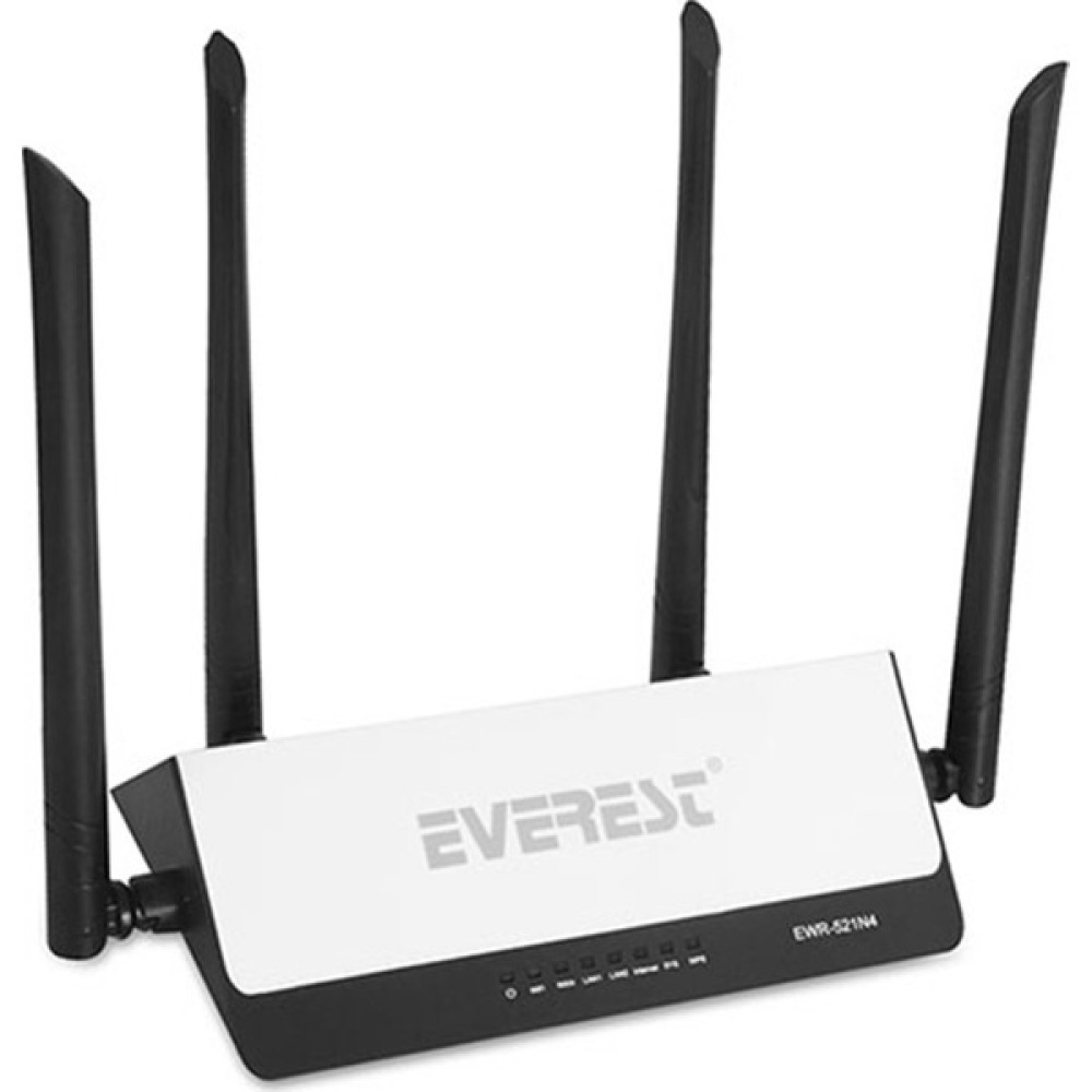 Everest Ewr-521N4 Smart (App Control) 300 Mbps Repeater+Access Point+Bridge Kablosuz Router Access Point Fiyatı