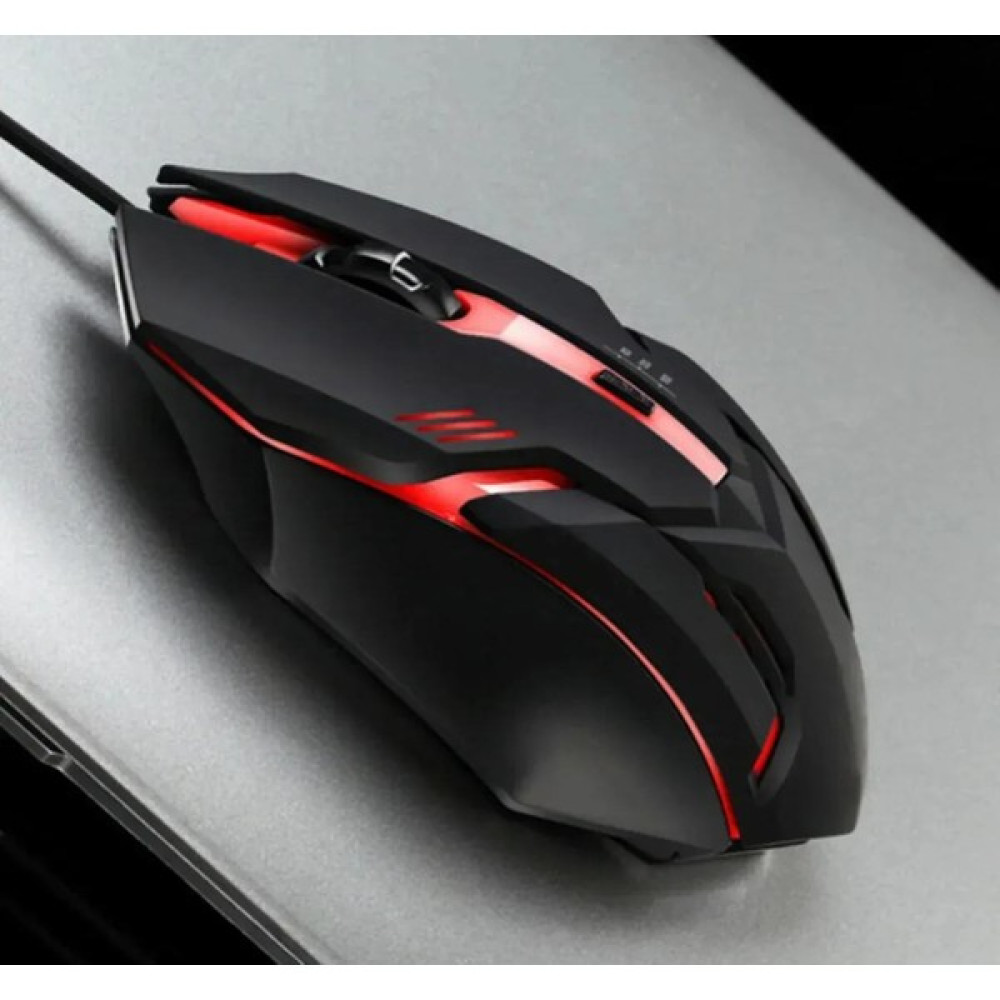 Everest Grup Oyun Mouse Kablolu USB Optik Oyuncu Mause Ergonomik LED Işıklı Gaming - Siyah Klavye - Mouse Fiyatı