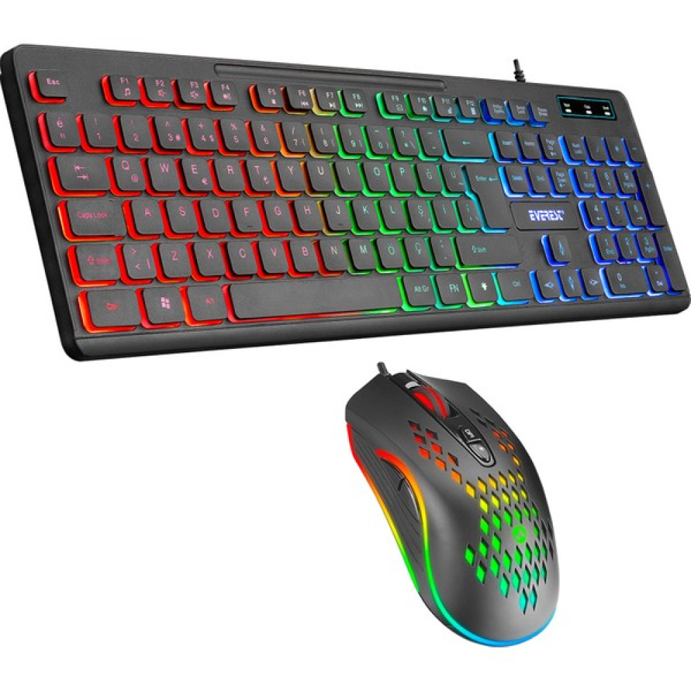 Everest KB-120 SM-G07 Gaming Oyuncu Klavye Mouse Set Klavye - Mouse Fiyatı
