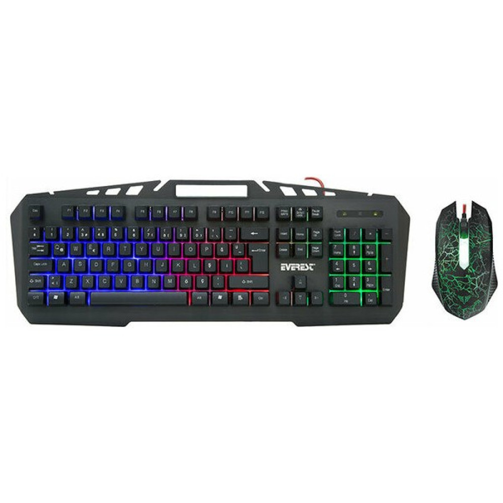 Everest Klavye Mouse Seti Q Multimedia USB Gökkuşağı Zemin Aydınlatmalı Gaming Oyuncu 28703 Kmx-99 1401 - Siyah Oto Boyaları Fiyatı