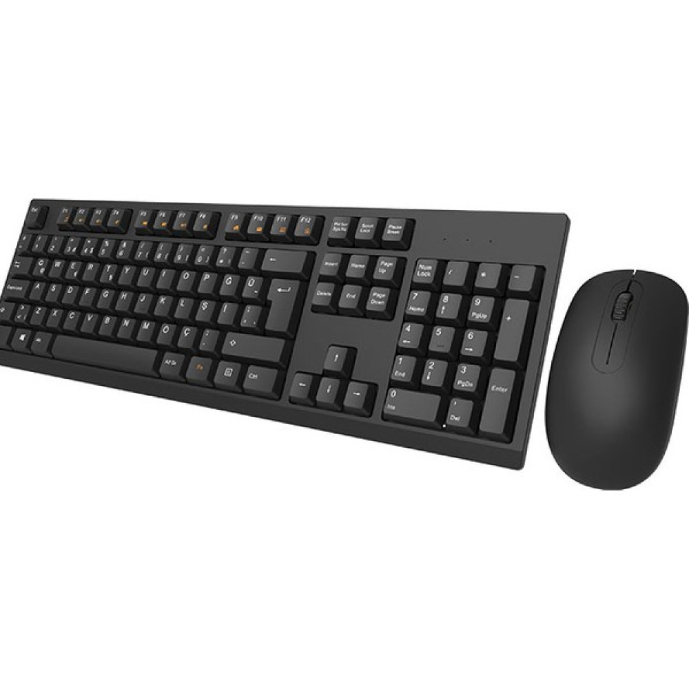 Everest KM-2510 Siyah Kablosuz Q Multimedia Klavye + Mouse Set Klavye - Mouse Fiyatı