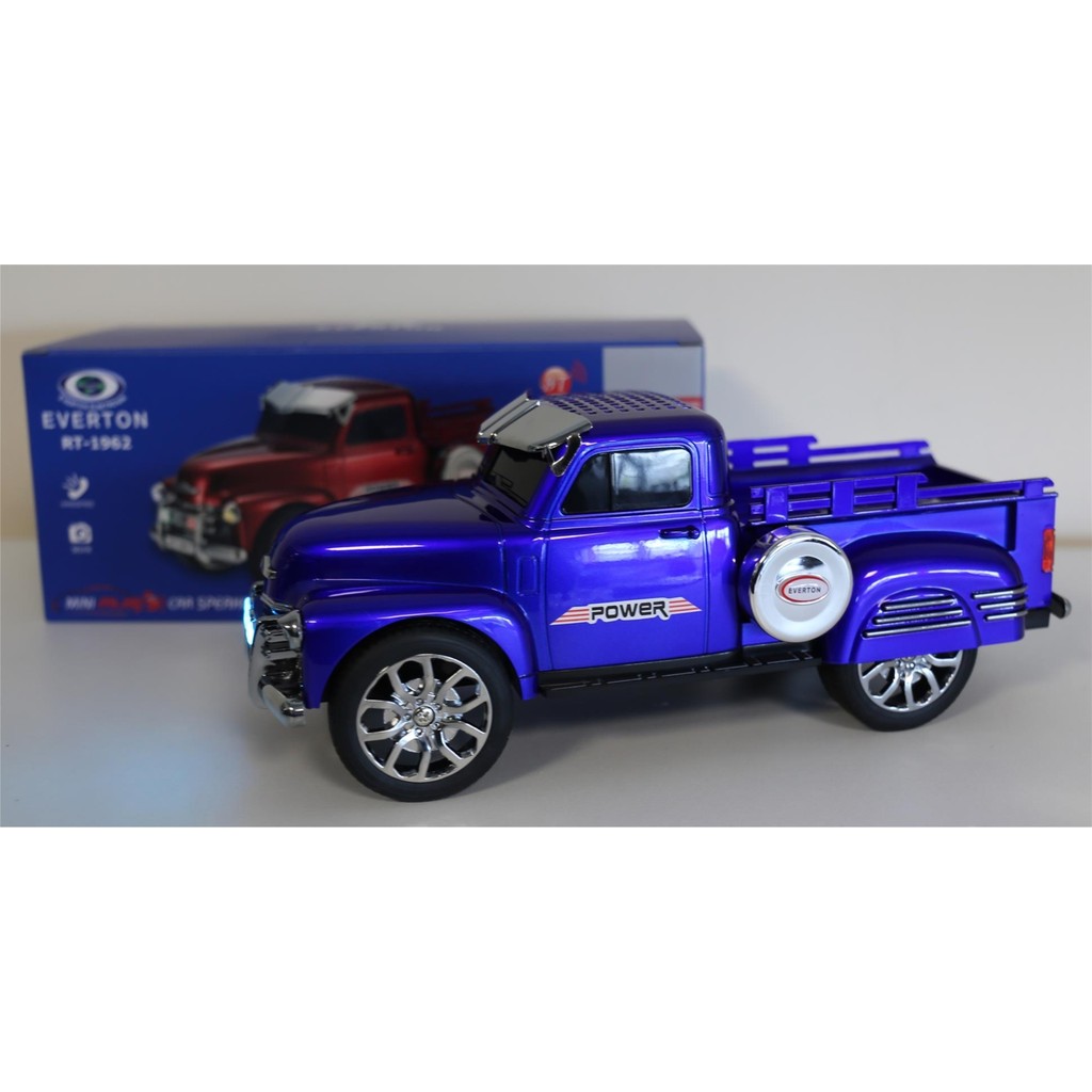 Everton Rt-1962 Mavi (Blue) Arabalı Bluetooth Fm-Usb-Tf-Aux Şarjlı Nostaljik Radyo Bluetooth Hoparlör Fiyatı