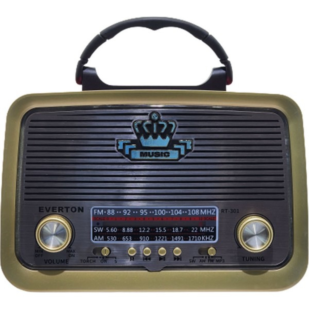 Everton RT-301 Bluetooth-Usb-Sd-Fm Nostaljik Radyo Bluetooth Hoparlör Fiyatı