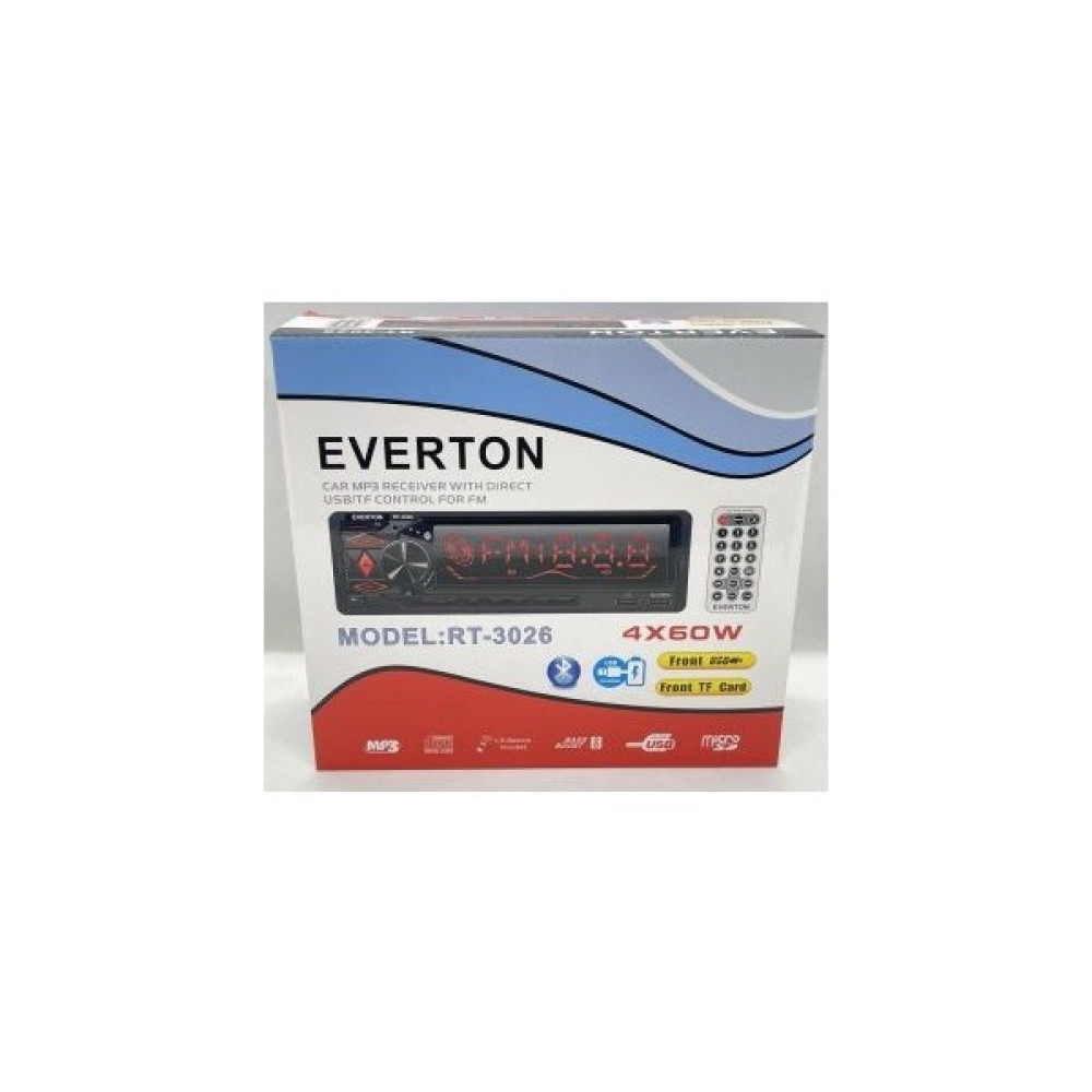 Everton RT-3026 Çift Usb'li Usb-Sd-Fm-Aux- Bluetooth Oto Teyp 4X60 Oto Teypleri Fiyatı