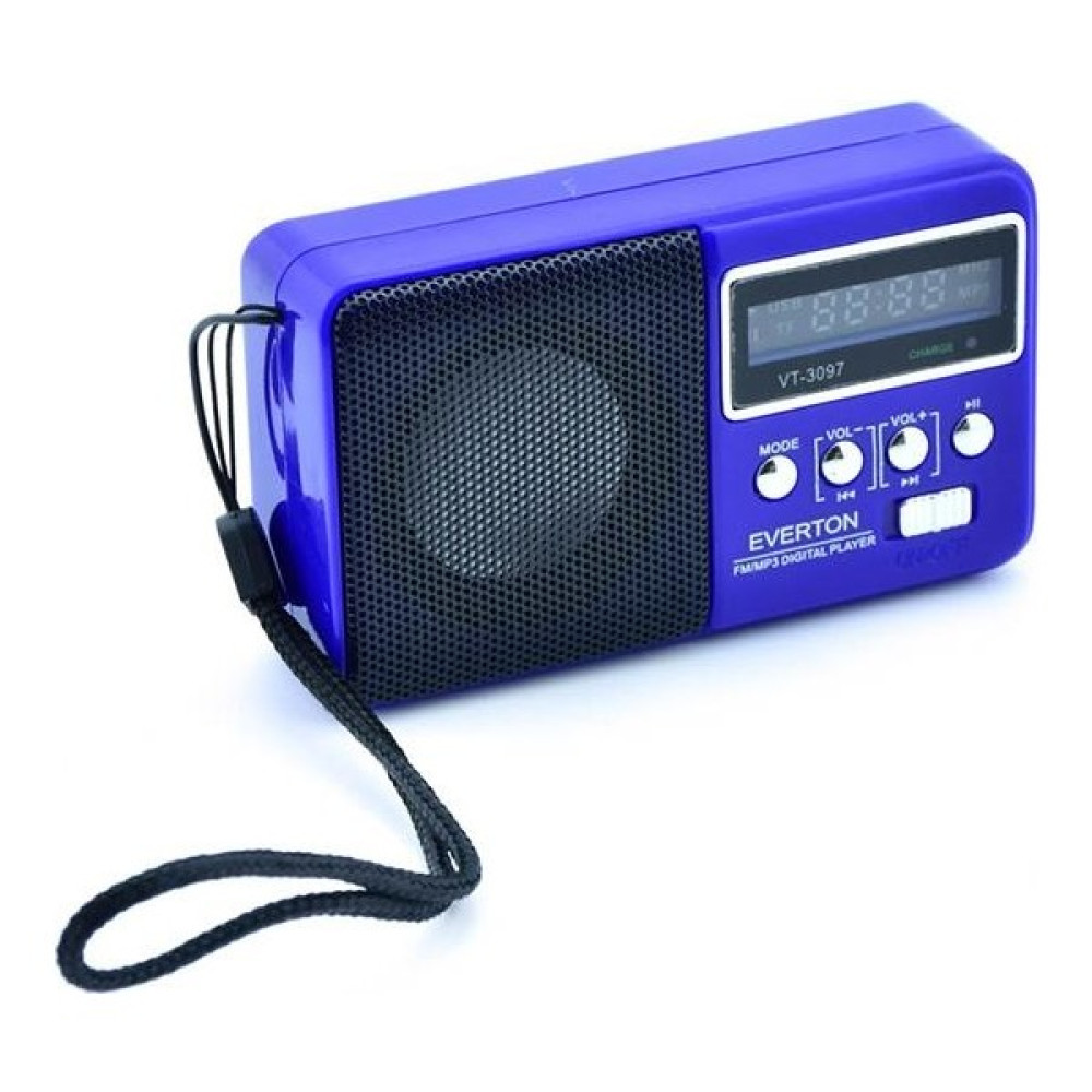 Everton RT-303 Müzik Kutusu Usb-Radyo - Mavi Alarmlı Saatler & Radyolar Fiyatı