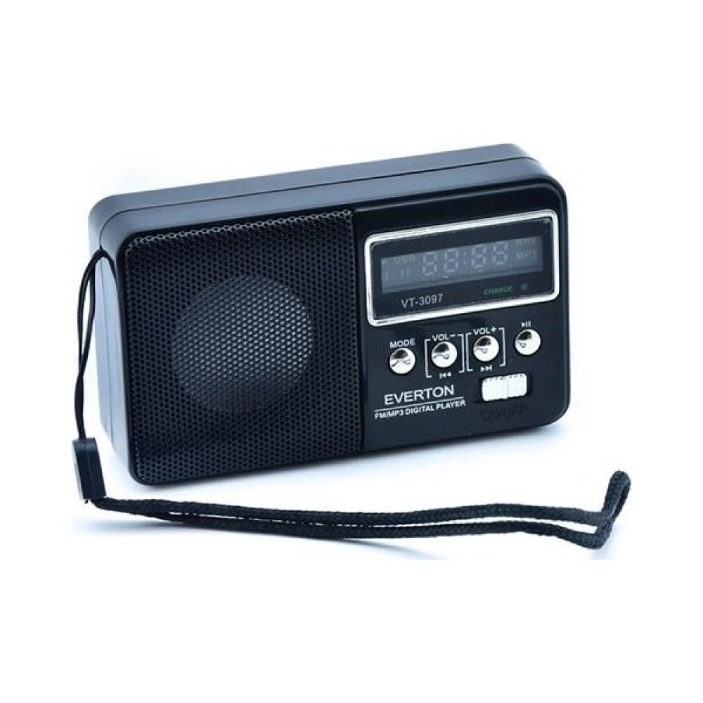 Everton RT-303 Müzik Kutusu Usb-Radyo - Siyah Alarmlı Saatler & Radyolar Fiyatı