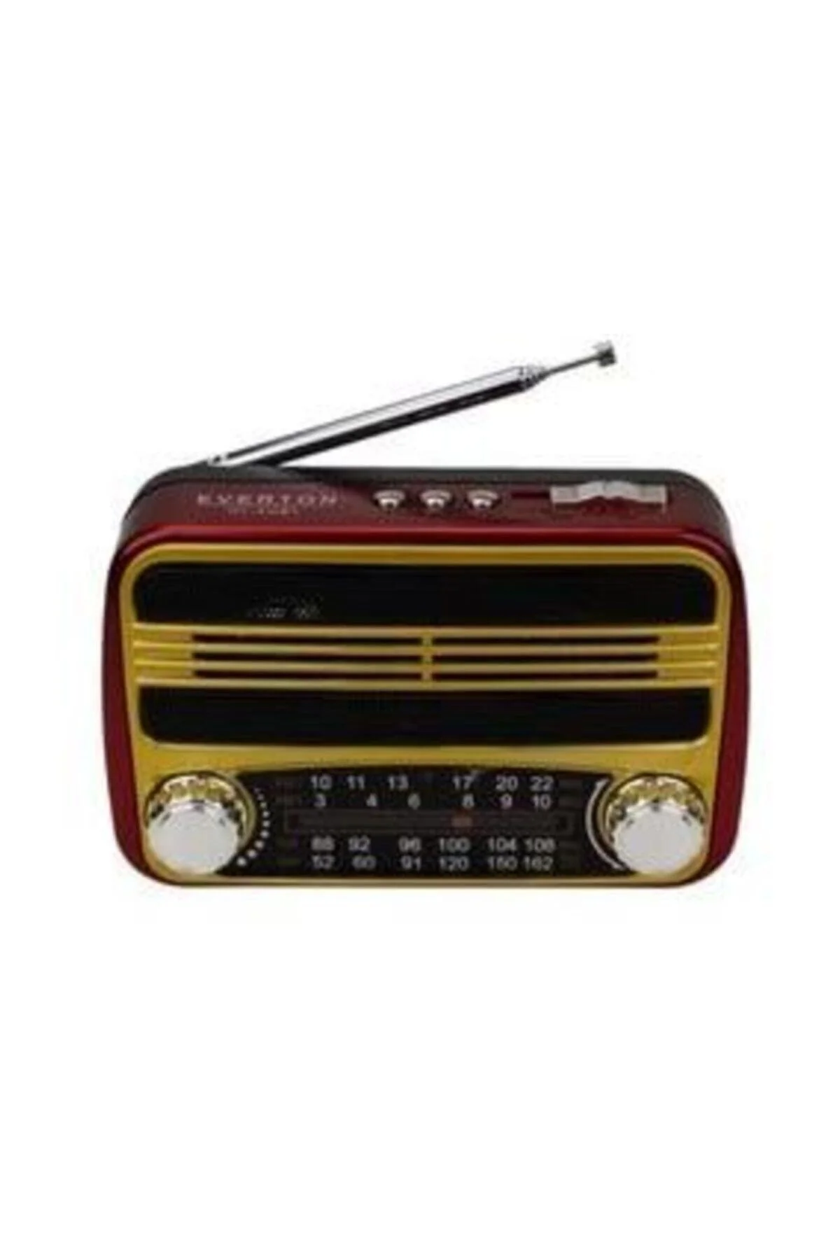 Everton Rt-310bt Bluetooth Radyo Nostaljik Usb Şarjlı 13cm Rt-310bt" Alarmlı Saatler & Radyolar Fiyatı