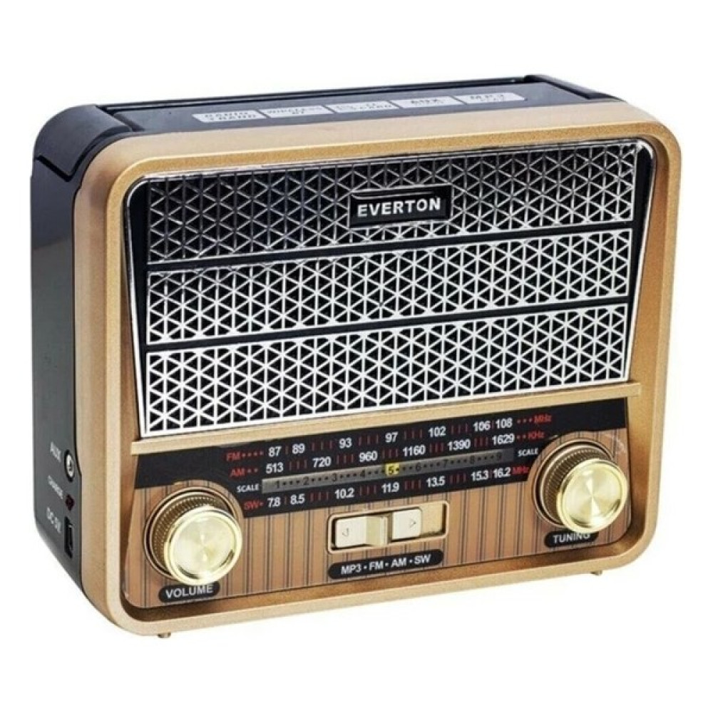 Everton Rt 314 Nostaljik Radyo - Kahverengi Alarmlı Saatler & Radyolar Fiyatı