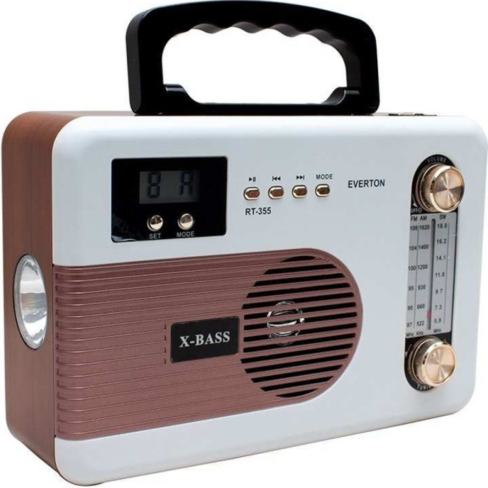 Everton RT-355BT Usb/sd/fm/aw/sw/aux/bluetooth Destekli Müzik Kutusu - Kahverengi Oto Boyaları Fiyatı