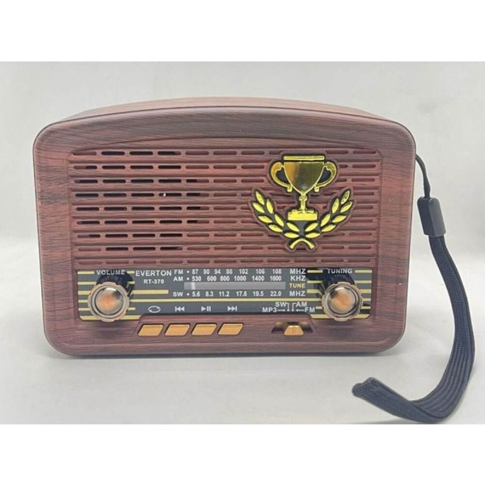 Everton RT-370 Bluetooth Usb-Sd-Fm Nostaljik Radyo Şarjlı - Açık Kahverengi Alarmlı Saatler & Radyolar Fiyatı