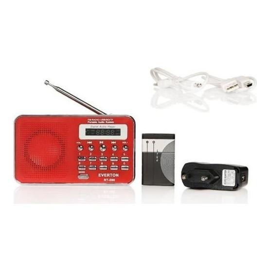 Everton Rt-590 Şarjlı Radyo Müzik Çalar