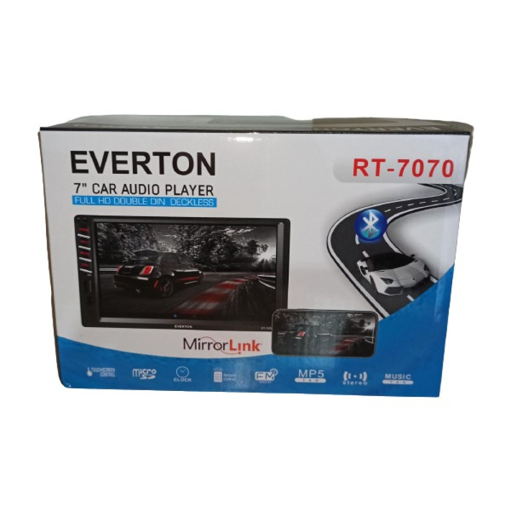 Everton RT-7070 Dabıl 7 Inç Ekran Full Oto Teyp Oto Teypleri Fiyatı