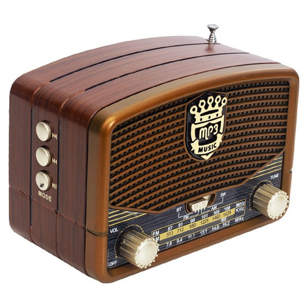 Everton RT-830 Bluetooth Nostaljik Radyo - Kahverengi Alarmlı Saatler & Radyolar Fiyatı