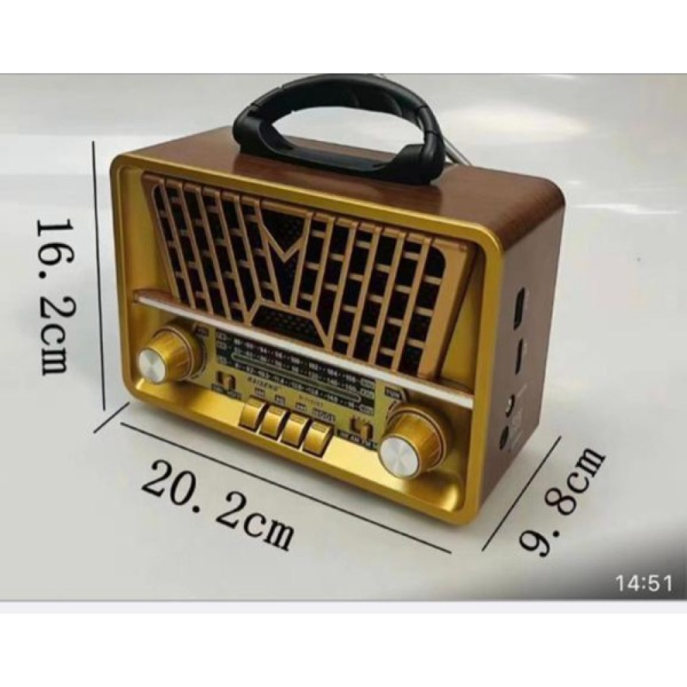 Everton RT-867BT Bluetooth Fm-Usb-Tf Card-Aux Şarjlı Nostaljik Radyo Bluetooth Hoparlör Fiyatı
