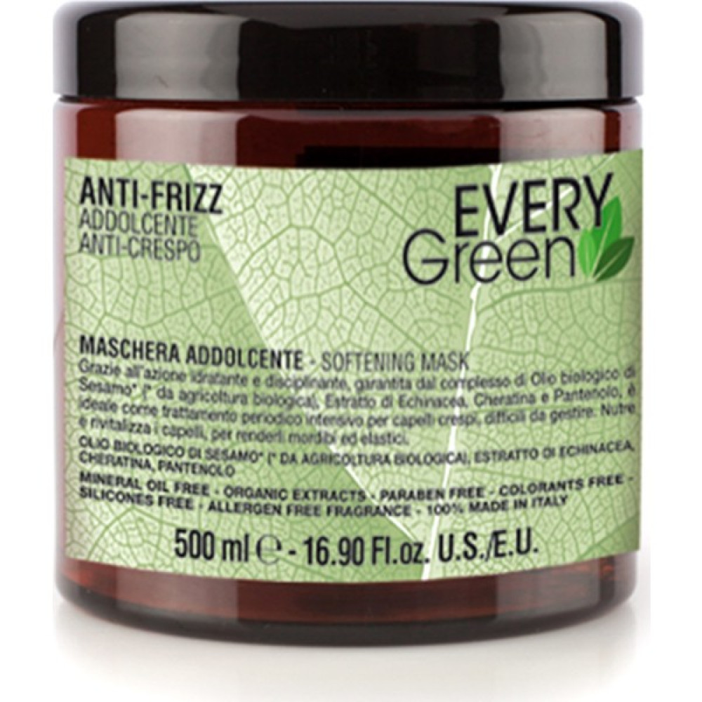 Every Green Asi Kabaran Saçlar Için Maske Antifrizz Softening Mask 500 ml Saç Bakım Maskeleri & Serumlar & Spreyler Fiyatı