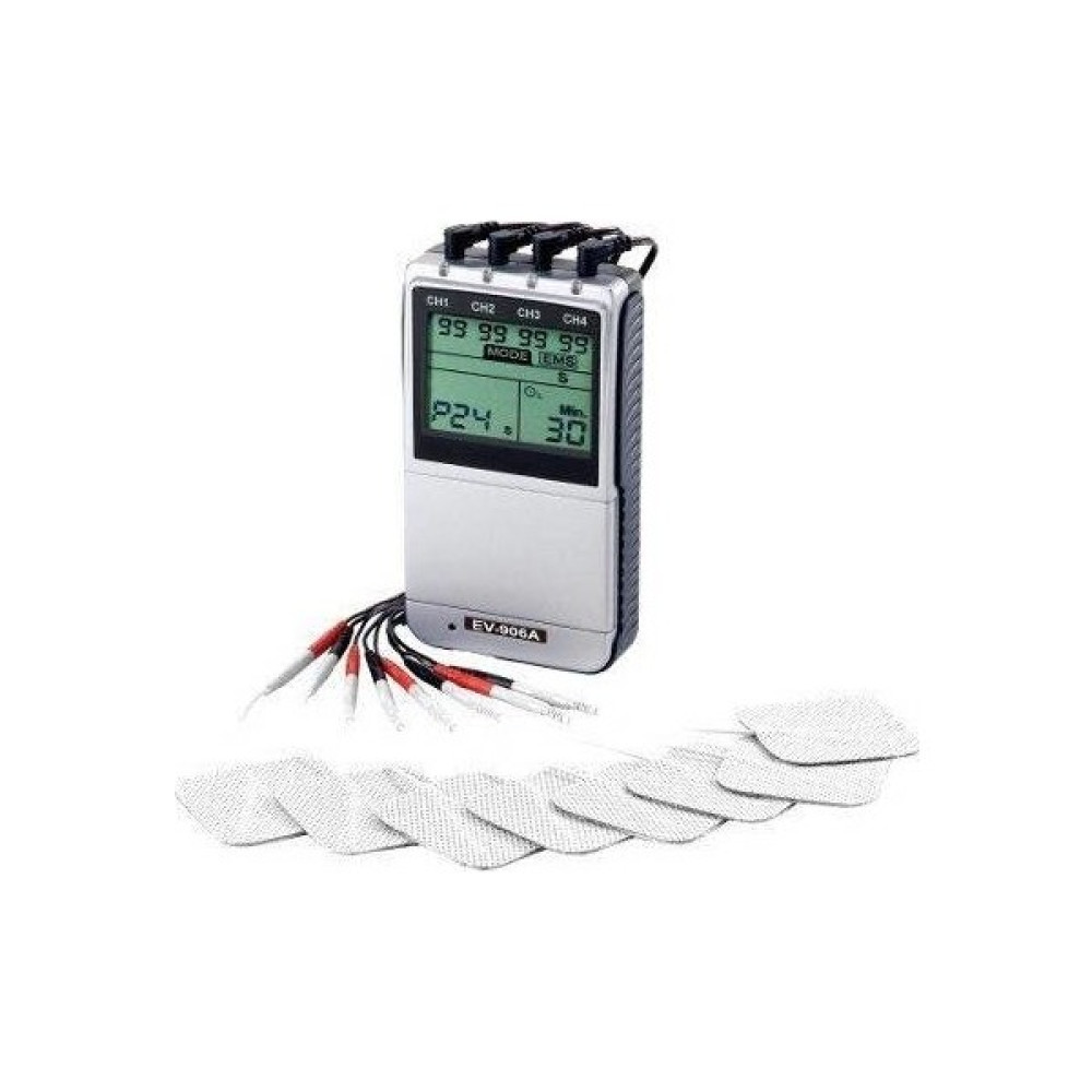Everyway Fizik 4 Kanallı Dijital Tens Ems Cihazı Everyway Ev 906A Masaj Cihazları Fiyatı