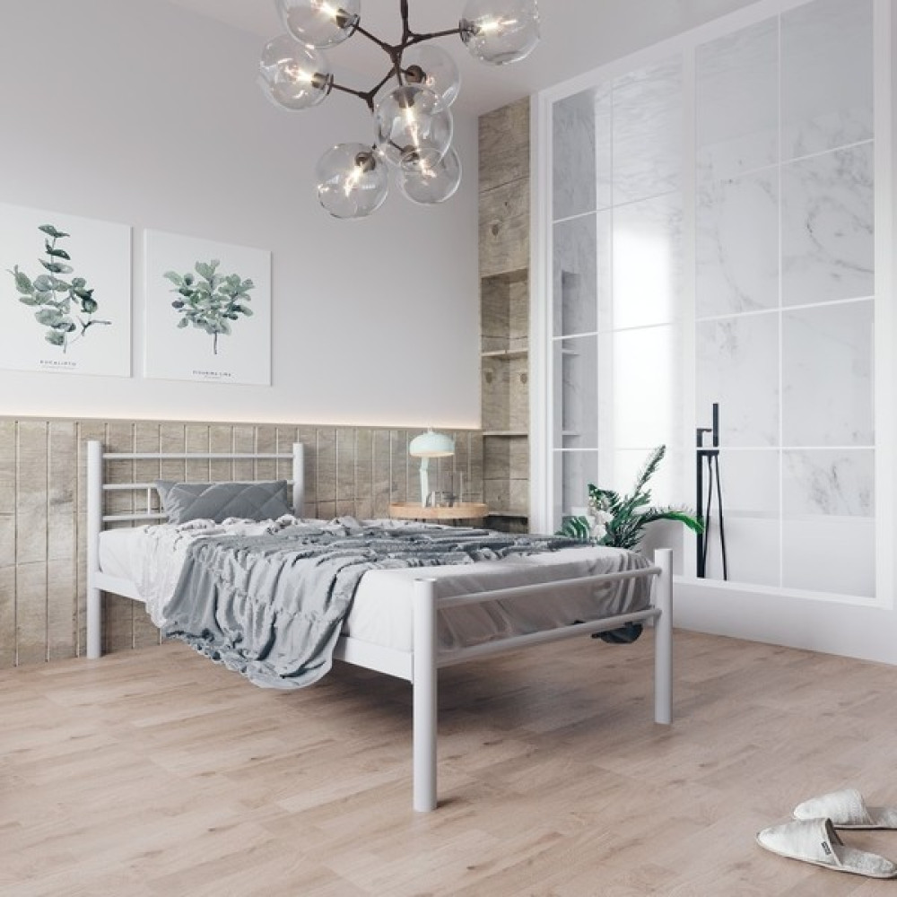 Evger K70 Beyaz Metal Karyola Tek Kişilik (100X200 Cm) Yataksız - 100 x 200 cm Karyola Fiyatı