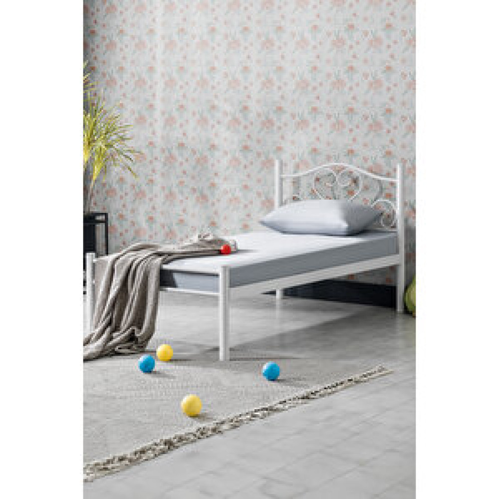 Evger Metal Karyola, K50 Metal Karyola, Beyaz, 120x200 Karyola Fiyatı