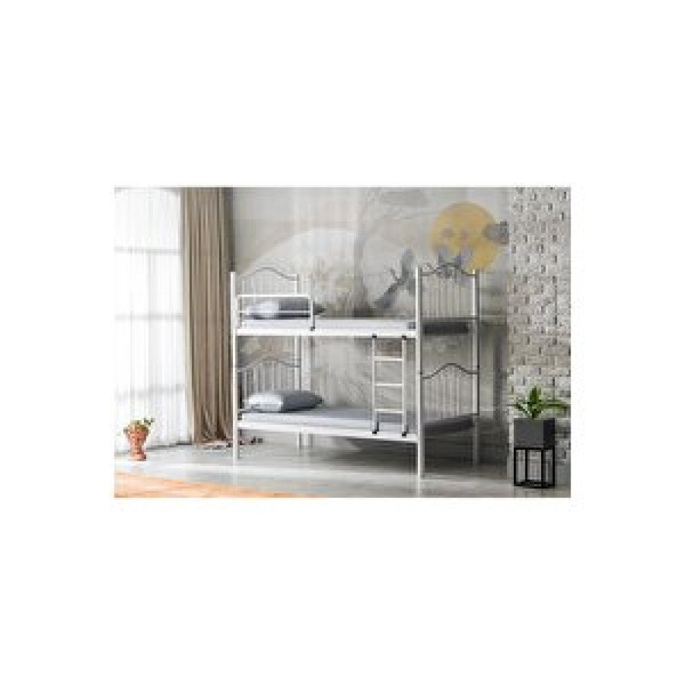Evger Metal Ranza, R25 Metal Ranza, Beyaz, 90x190 Bebek-Çocuk Odası Fiyatı
