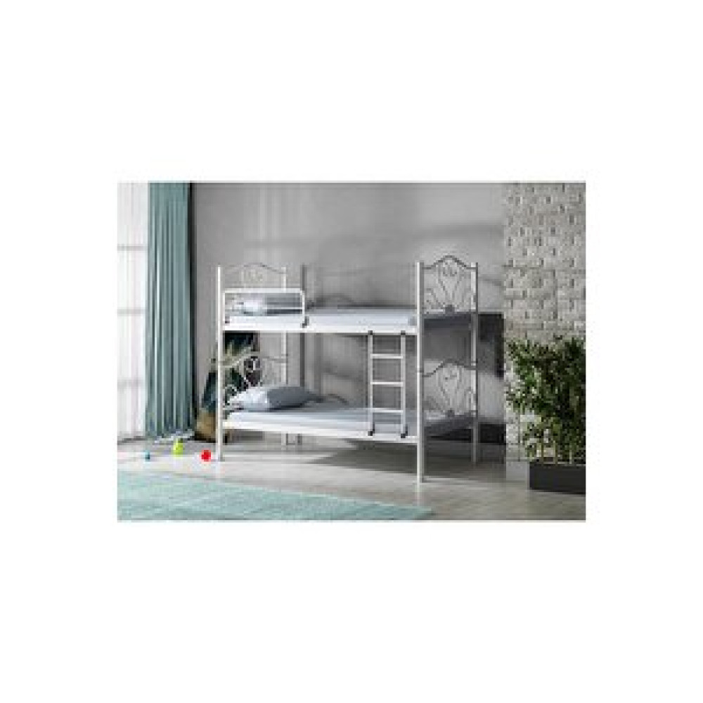 Evger Metal Ranza, R50 Metal Ranza, Beyaz, 90x190 Bebek-Çocuk Odası Fiyatı