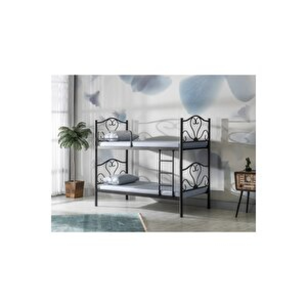 Evger Metal Ranza, R50 Metal Ranza, Siyah, 90x190 Bebek-Çocuk Odası Fiyatı