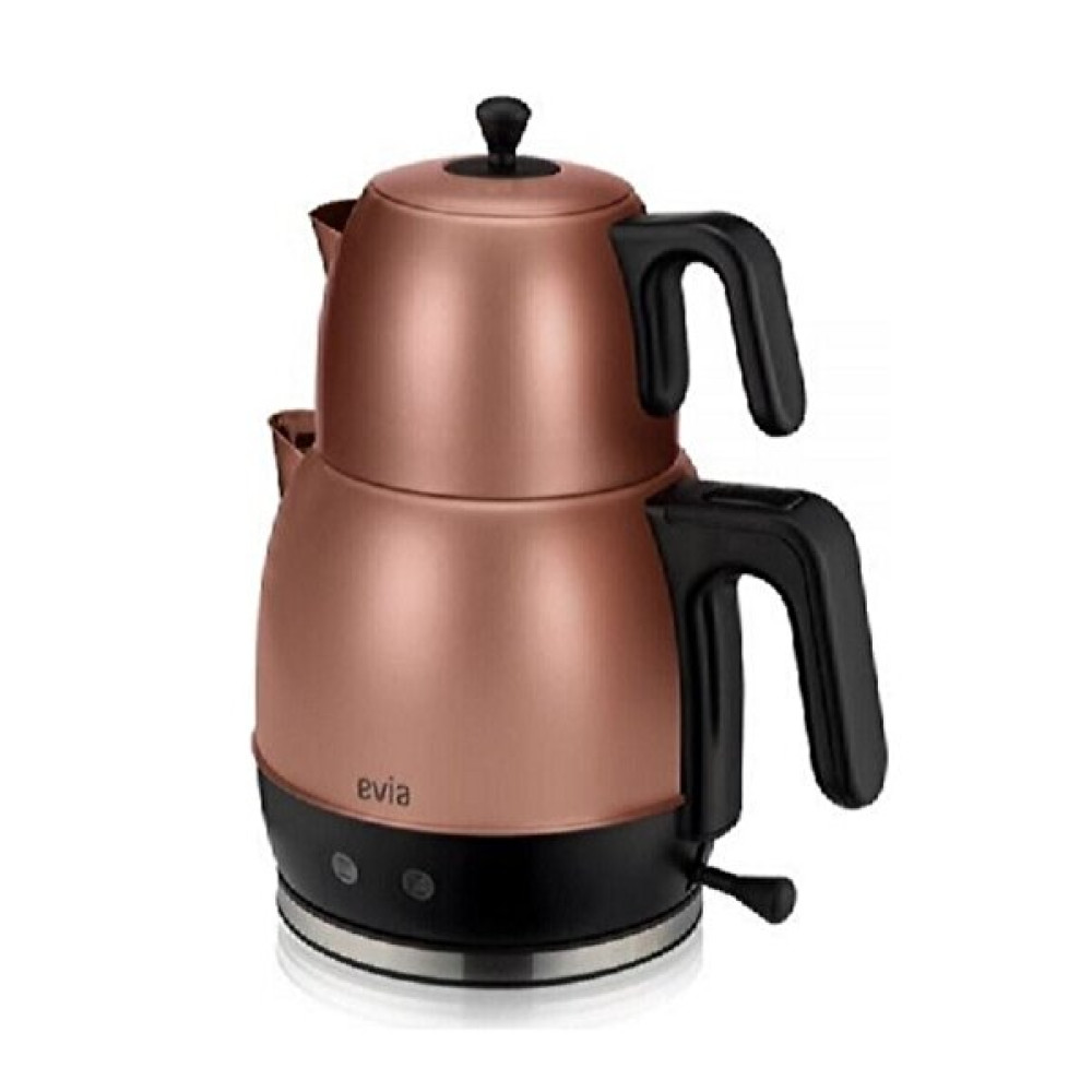 Evia Ladem Ea-4309G 2 L 2200 W Paslanmaz Çelik Gold Çay Makinesi Çay Makineleri Fiyatı