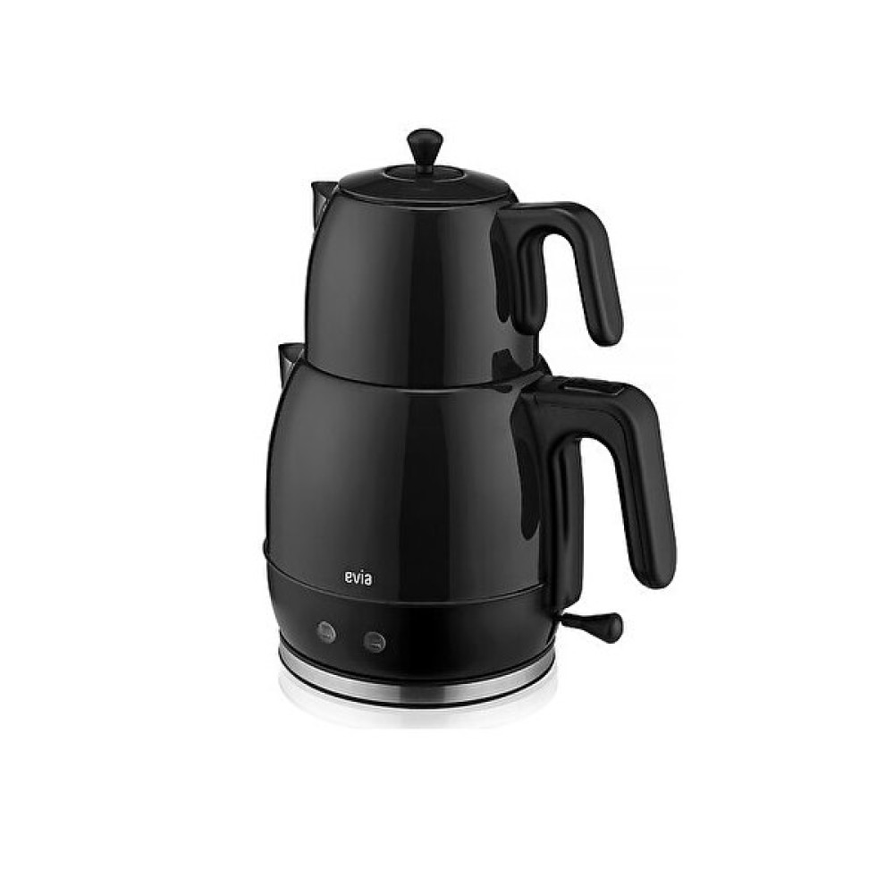 Evia Ladem Ea-4309S 2 L 2200 W Paslanmaz Çelik Siyah Çay Makinesi Çay Makineleri Fiyatı