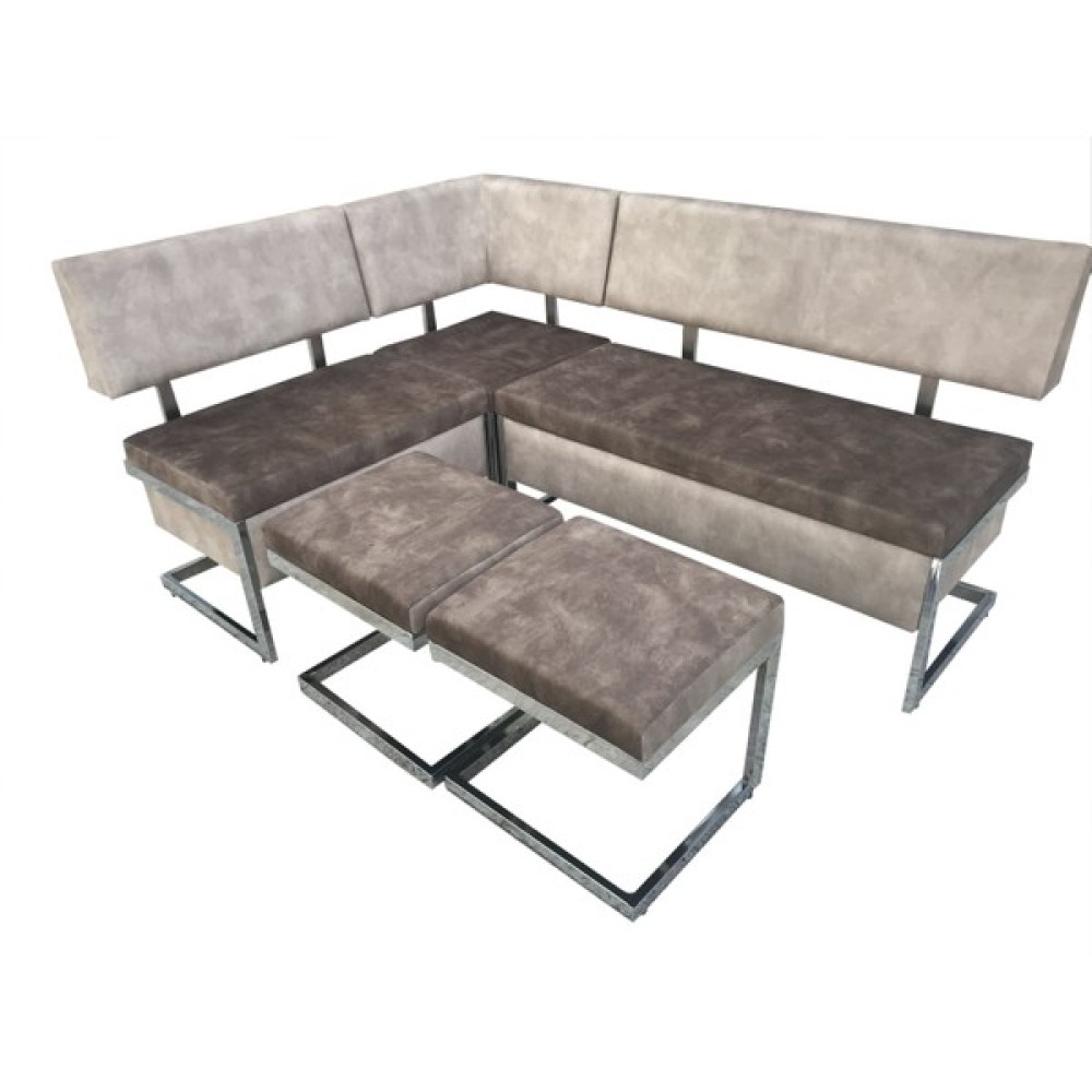 Evim-E Aksesuar C Profil Mutfak Köşe Takımı - 135 x 175 cm - Sütlü Kahve Mutfak Dolabı / Mobilyası Fiyatı