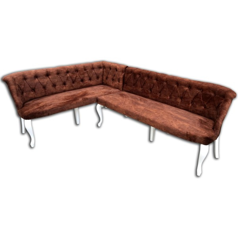 Evim-E Aksesuar Çay Mutfak & Balkon Köşe Takımı - 160 x 220 cm - Kahverengi Mutfak Dolabı / Mobilyası Fiyatı