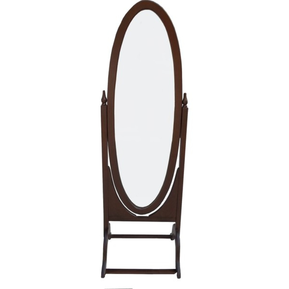 Evim-E Aksesuar Oval Ayaklı Boy Aynası Tamamı Ahşap Ceviz Renkli - 166 x 61 cm Ayna Fiyatı