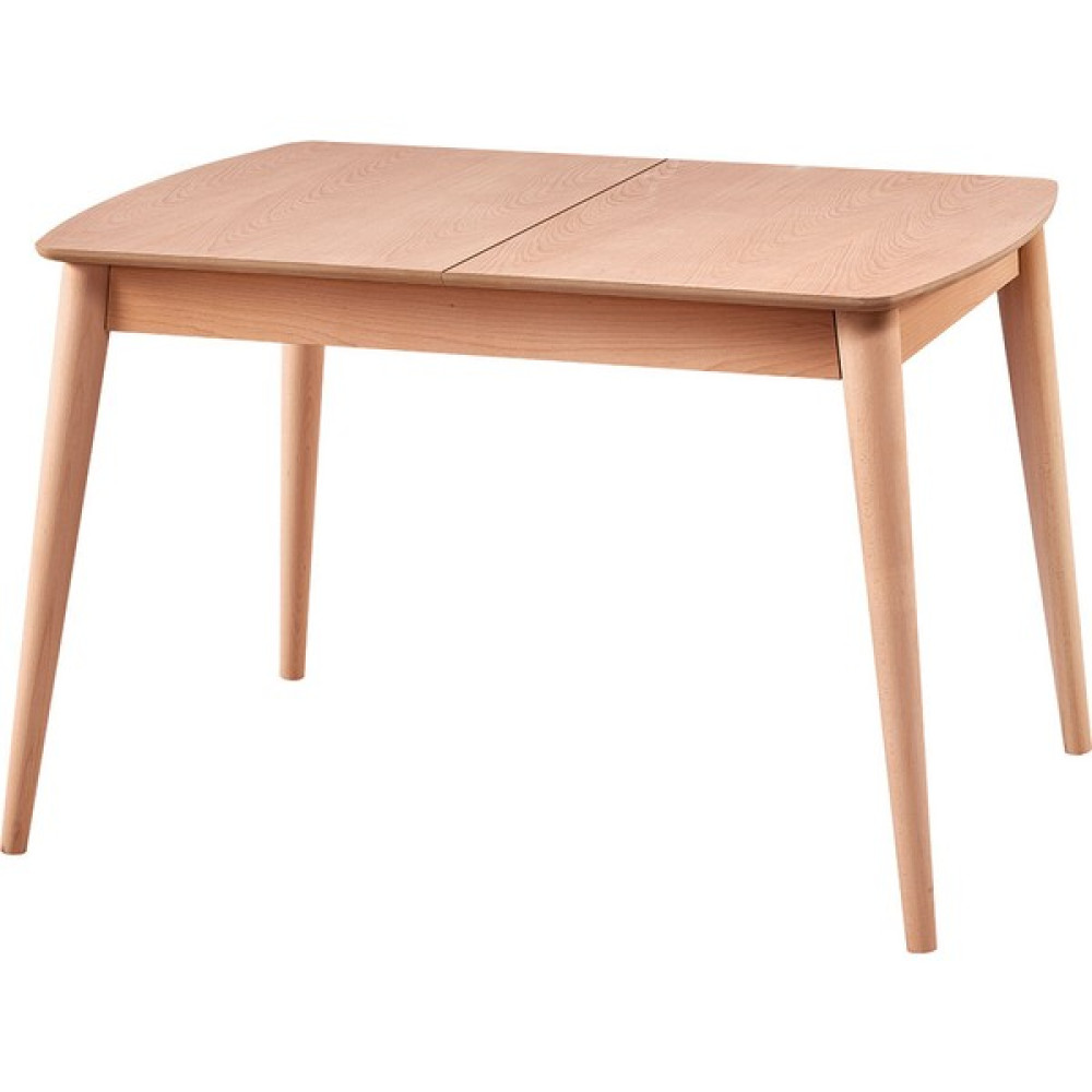 Evim-E Aksesuar Retro Konik Oval Köşeli Masa 80X120 Açılır Kapanır Ahşap Ham&cilasız - 80 x 120 cm Yemek & Mutfak Masası Fiyatı