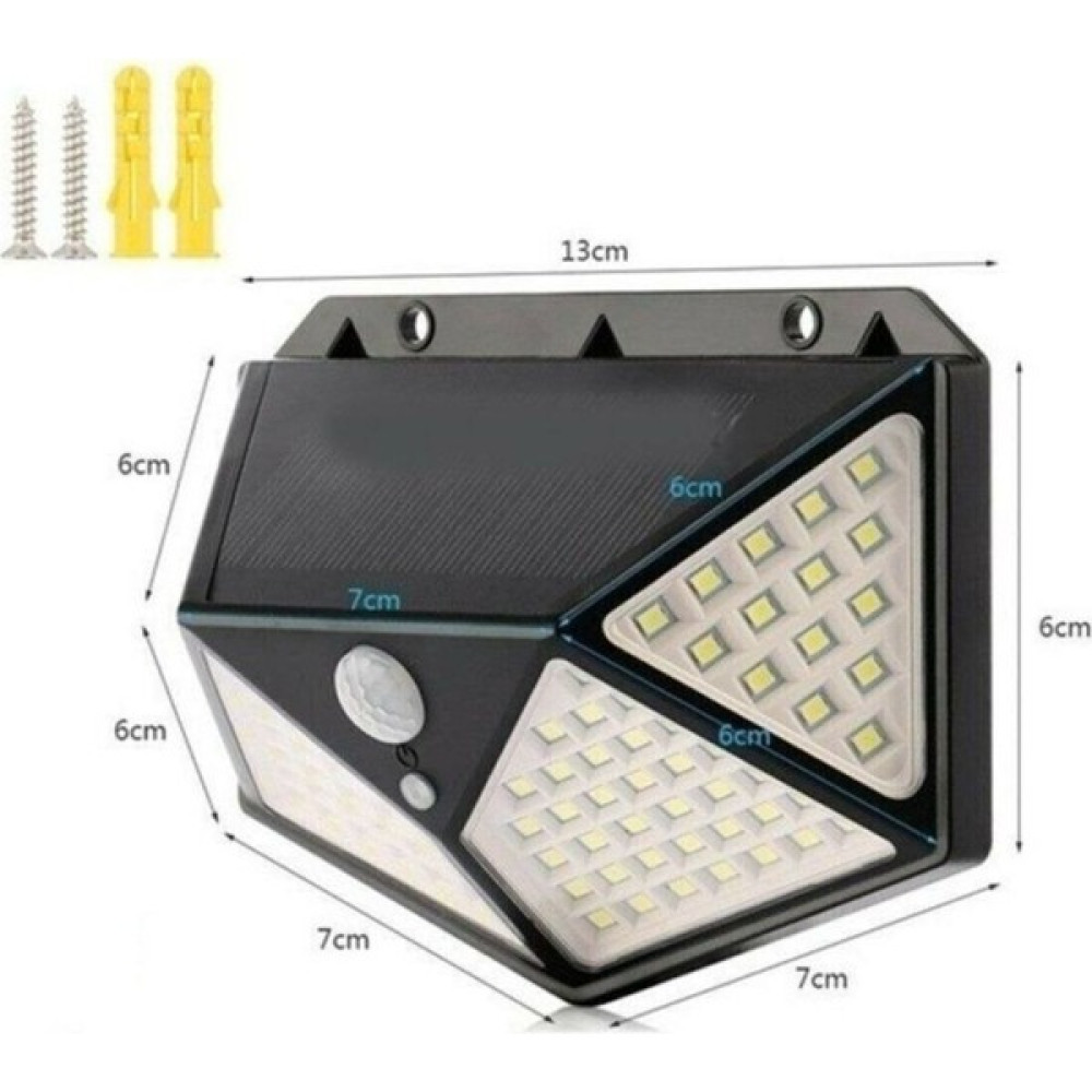 Evimdeyokyok Hareket Sensörlü Güneş Enerjili LED Aydınlatma Dış Mekan Bahçe 100 LED Li Led Aydınlatmalar Fiyatı