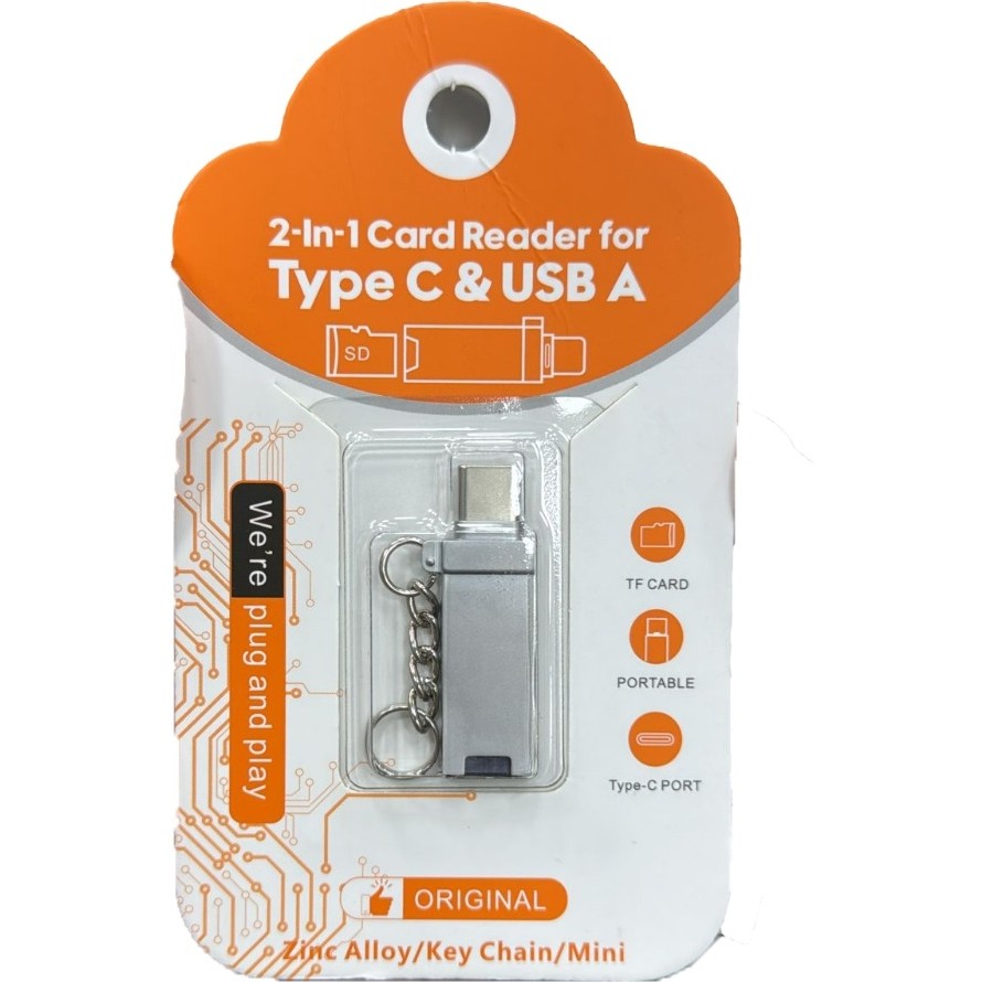 Evimdeyokyok ZR967 Type-C USB 2in1 Card Reader - Çok Renkli Bilgisayar Çevirici ve Adaptörü Fiyatı