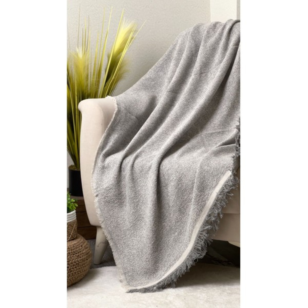 Evimebu Pamuklu Kaymaz Koltuk Örtüsü - Çekyat Kılıfı - Kanepe Örtüsü - 170X210CM - Gri - 170 x 210 cm Koltuk & Kanepe Örtüsü Fiyatı