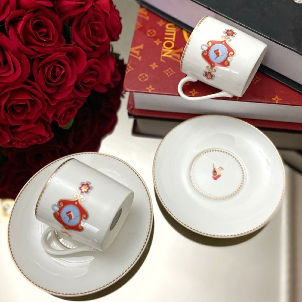 Evimin Eşyası 2 Kişilik Porselen Türk Kahvesi Takımı - Beyaz - 90 ml Fincan / Bardak / Kahve Takımı Fiyatı