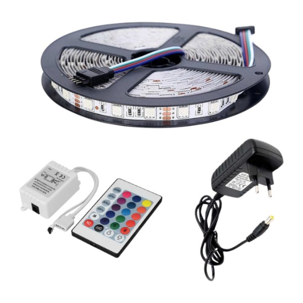 EVİMLED Rgb LED 2 Metre Tak Çalıştır 3 Çip 5050 Smd - 2 m Led Aydınlatmalar Fiyatı