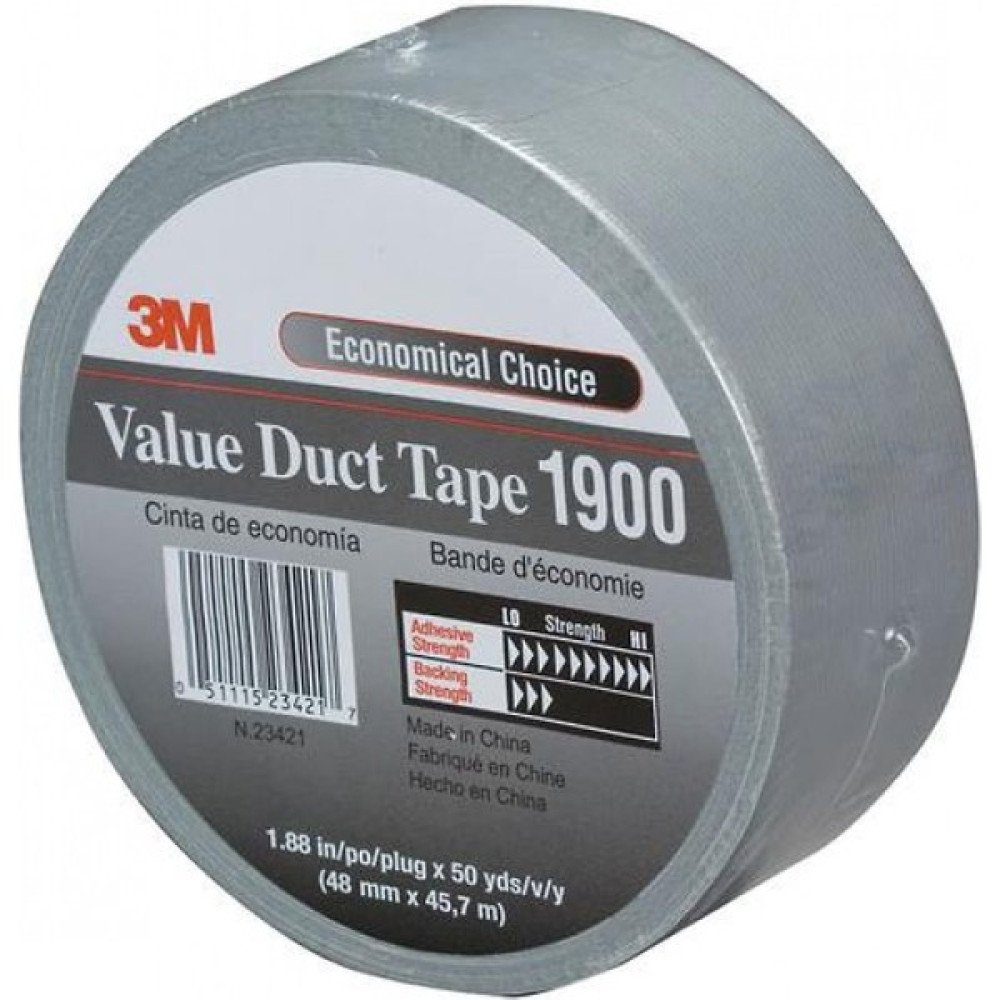 Evimshopping 3m Duck Tape Gri (1900) Eko 50MM*50MT - Renkli Nalburiye & Hırdavat Fiyatı