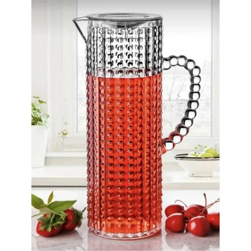 Evine Al 1,5 Litre Kristal Boncuklu Sürahi & Karaf ( Ürün Cam Değildir ) - 1,5 L Sürahi Fiyatı