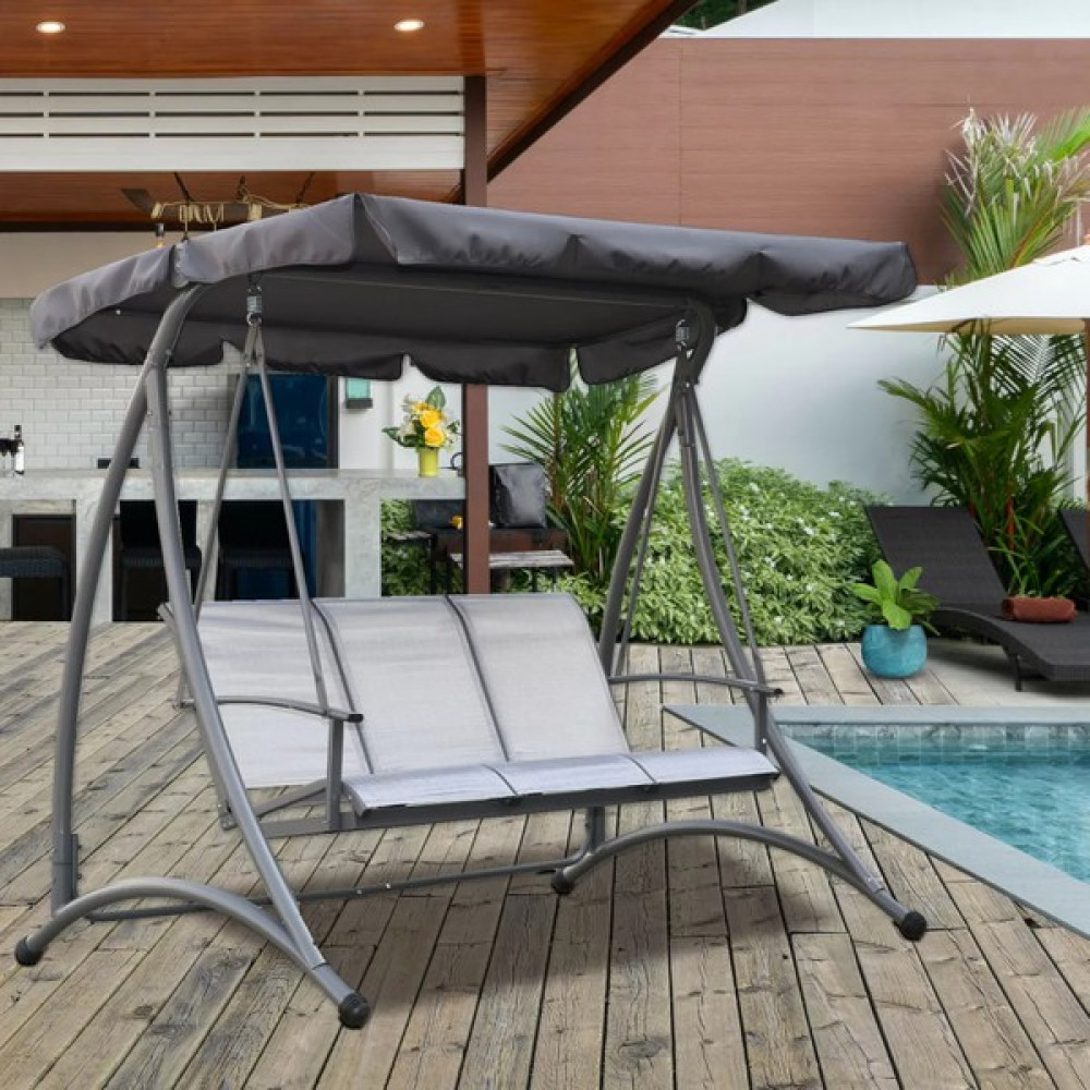 Evinizin Atölyesi 3 Kişilik Metal Bahçe Balkon Salıncak Bahçe Salıncağı Fiyatı