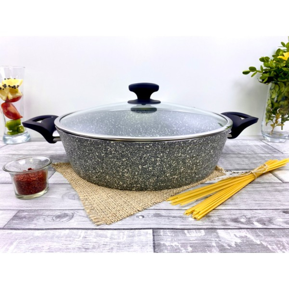 Evita Eco Bio Granit Basık Tencere 30 cm Tencere / Tava Setleri Fiyatı