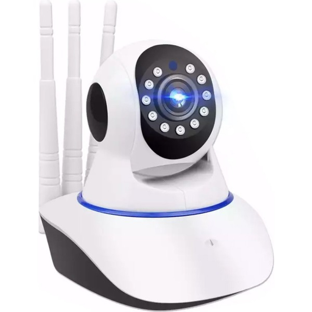 EVKVO 1080P Wıfı Güvenlik Gece Görüş Kamerası Bebek Monitörü 1080P Wıfı Güvenlik Gece Görüş Kamerası Bebek Monitörü (Yurt Dışından) - Beyaz Güvenlik Kameraları Fiyatı