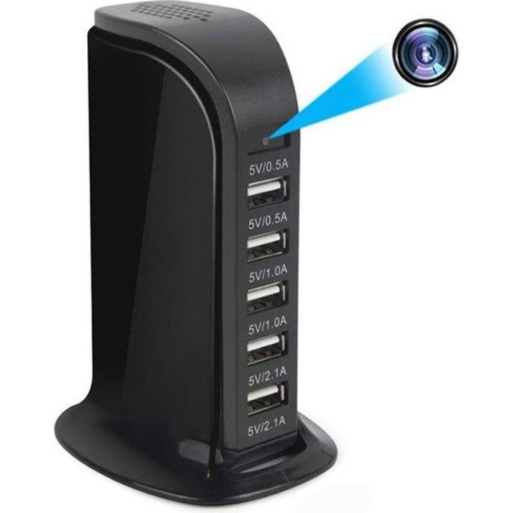 EVKVO 4K Soket Şarj Cihazı Dv Mini Kamera Video Kaydedici 5 USB Dadı Kamera Dvr (Yurt Dışından) Güvenlik Kameraları Fiyatı