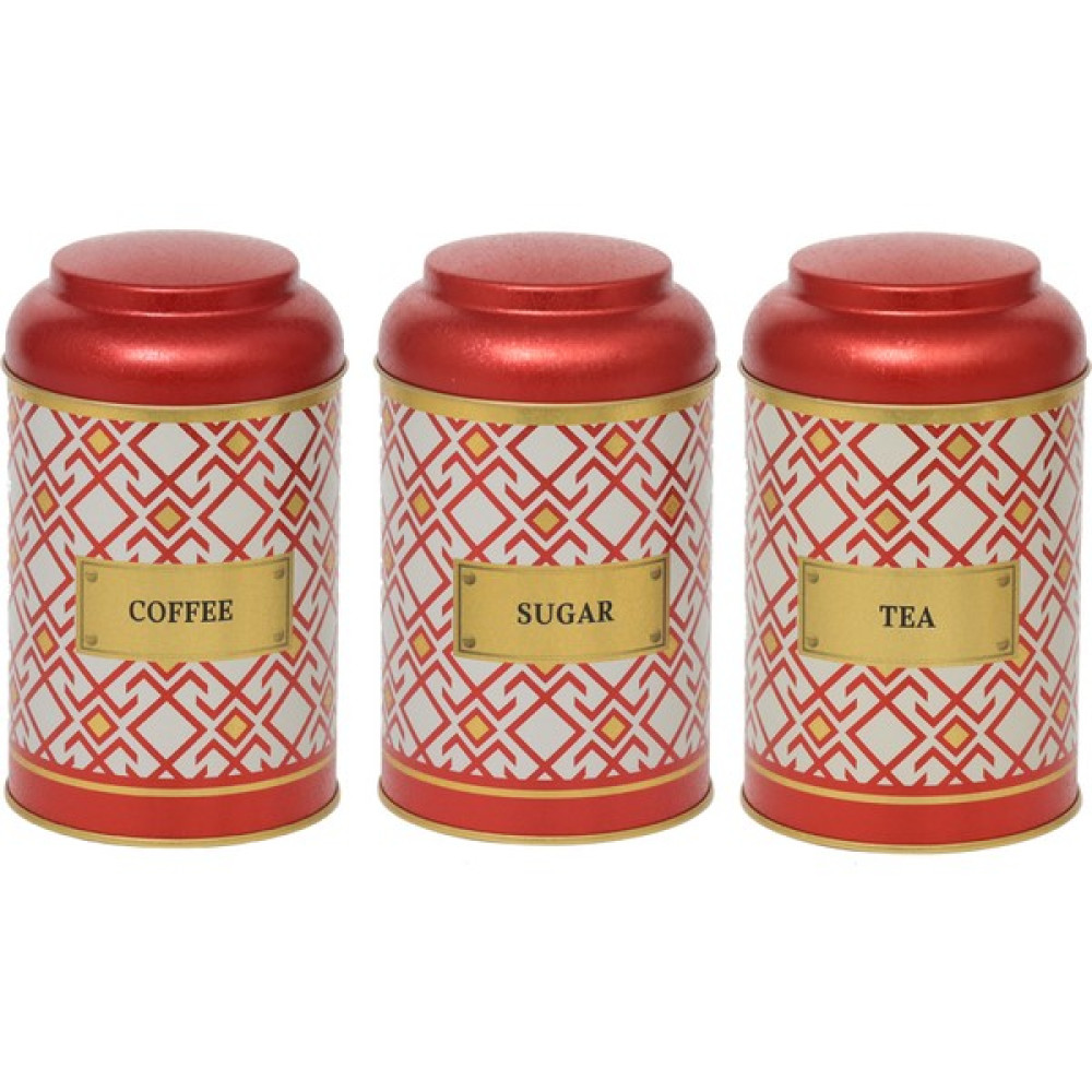 Evle EFB04J6 Silindir Saklama Kabı Ø105 3 Lü Set, Turkish Red Set Saklama Kapları Fiyatı