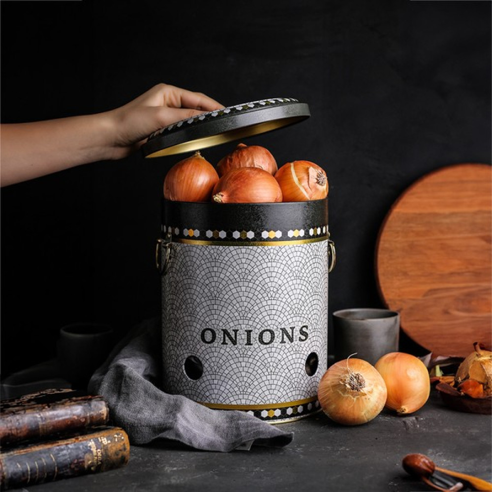Evle ER180-2C Mosaic Onions Desenli Patates & Soğanlık Saklama Kapları Fiyatı
