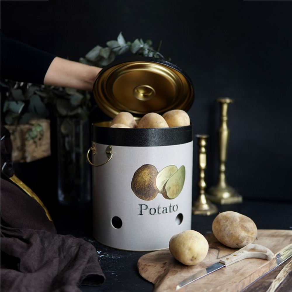 Evle ER181-4M Azura Potato Desenli Patates & Soğanlık Saklama Kapları Fiyatı