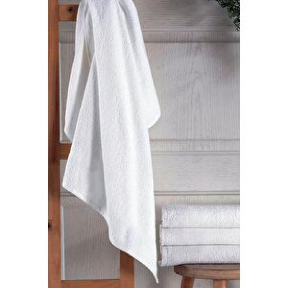 Evlen Home Collection %100 Pamuk Tekli Banyo Havlusu 70x140cm Otel Havlusu Beyaz Santa Banyo Havlusu Fiyatı