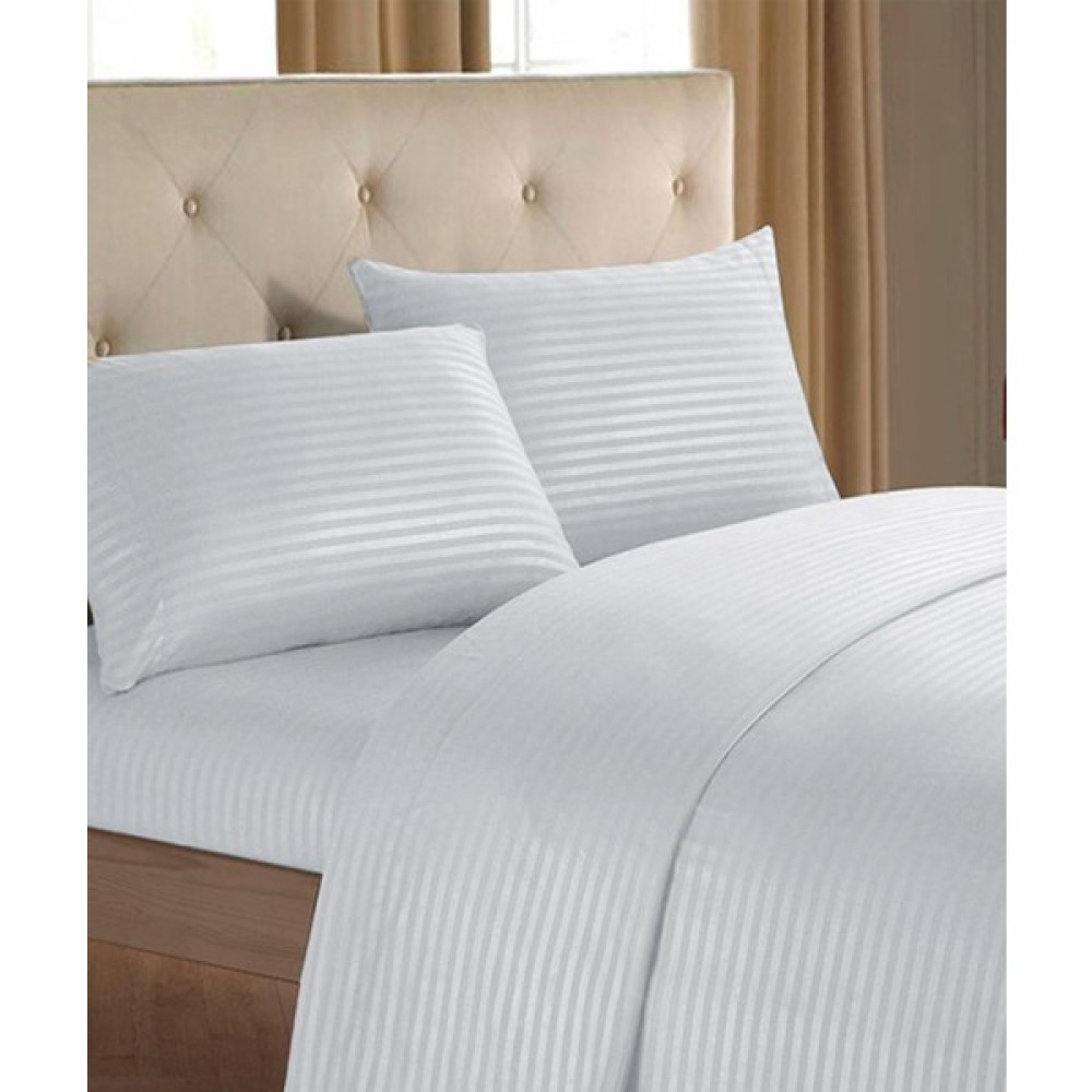 Evlen Home Collection Line Pamuklu Nevresim Takımı 4 Parça Çizgili Nevresim Seti Gri | Otel Nevresim - 200 x 220 cm Nevresim Takımı Fiyatı
