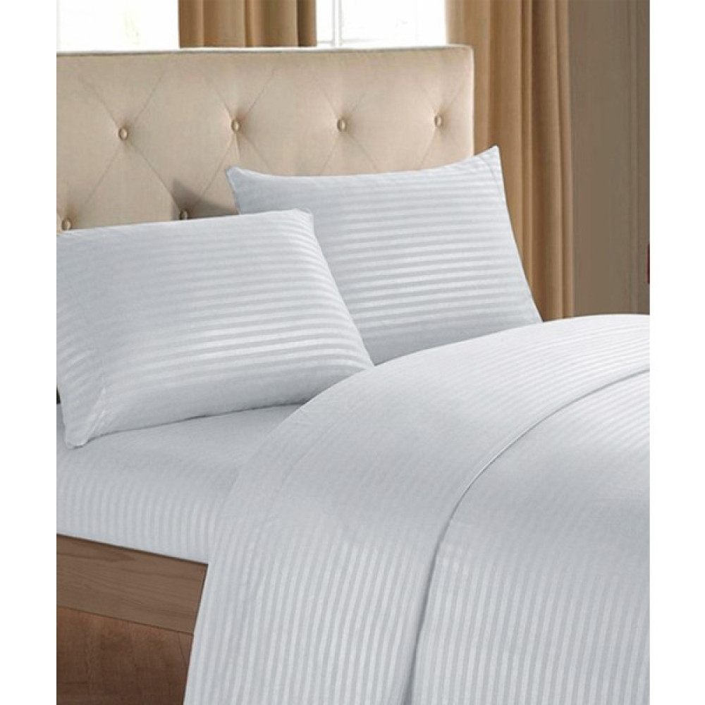 Evlen Home Collection Line Pamuklu Nevresim Takımı 4 Parça Çizgili Nevresim Seti | Otel Nevresim - Gri - 200 x 220 cm Nevresim Takımı Fiyatı