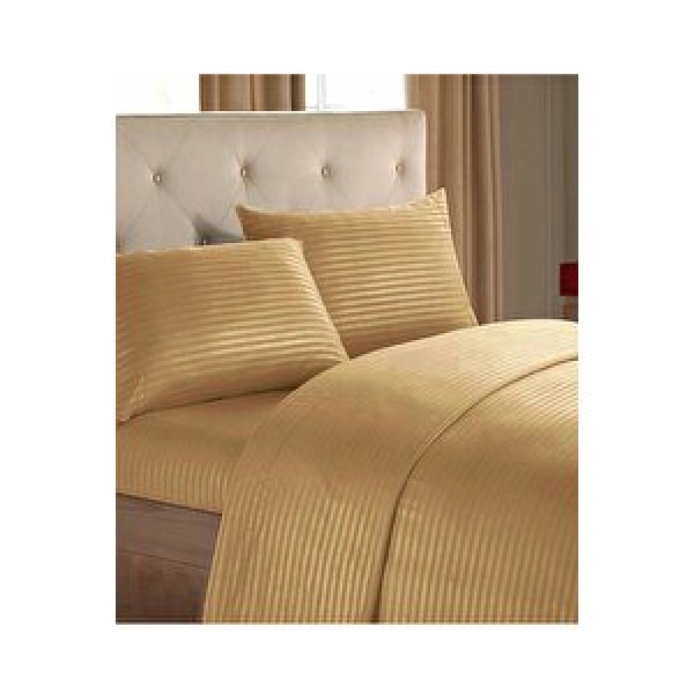 Evlen Home Collection Line Pamuklu Nevresim Takımı 4 Parça Çizgili Nevresim Seti | Otel Nevresim Kahve Nevresim Takımı Fiyatı